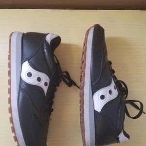 Saucony Jazz Black and White Shoes Men's 10.5